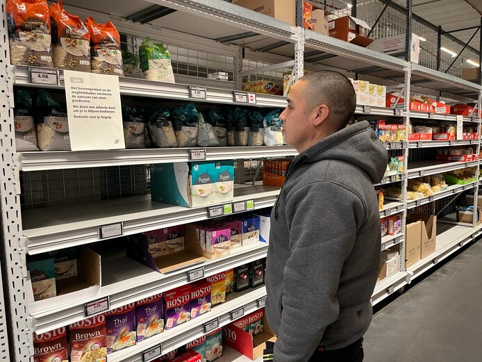 Steeds meer lege rekken in Albert Heijn, Colruyt en Delhaize door ...