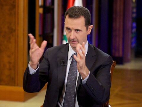 De Syrische president Bashar al-Assad