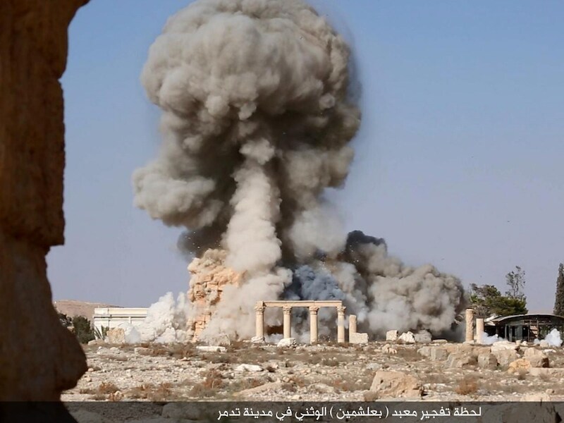 Gevechten bij Palmyra in de zomer van 2015