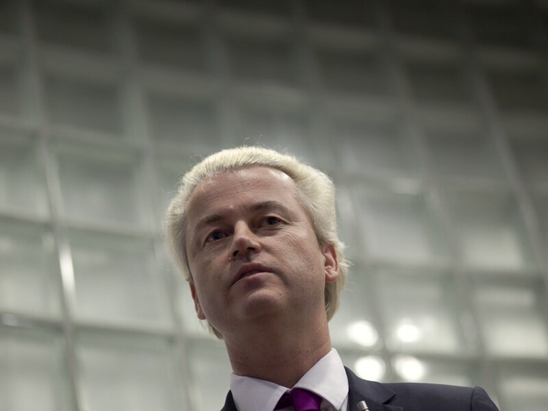 Voorzitter van de PVV Geert Wilders.