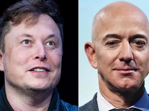 Elon Musk en Jeff Bezos.