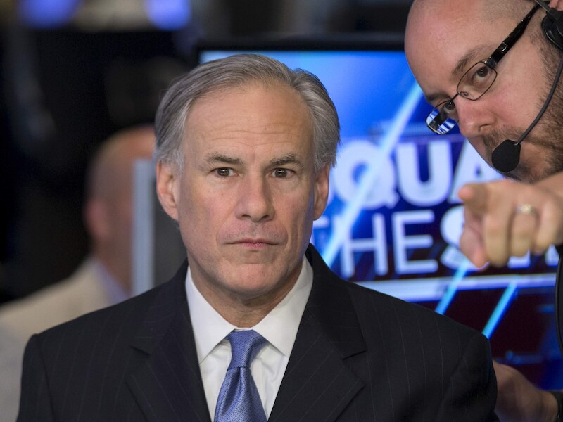 De Texaanse gouverneur Greg Abbott werd door de rechter in het ongelijk gesteld.