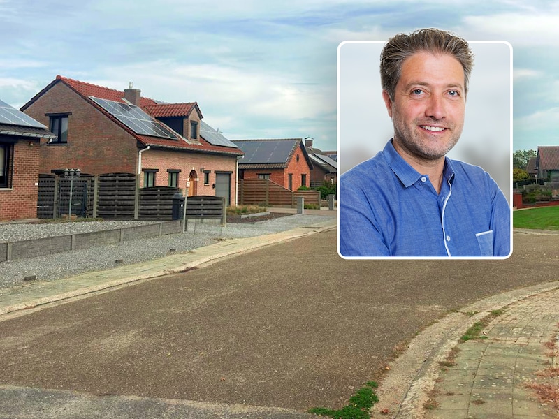 Deurne behoort tot de goedkoopste buurten van Diest. Foto inzet: Jeroen Kippers van Immo Diest.