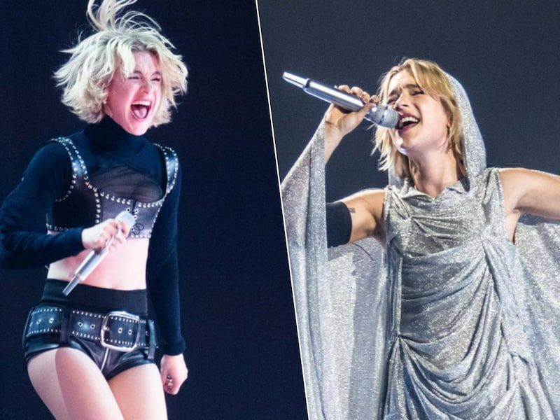 Pommelien Thijs draagt vier verschillende outfits tijdens haar concert in de AFAS Dome.