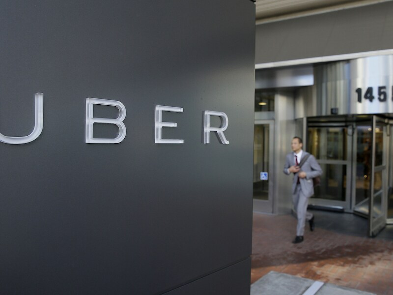 Het hoofdkwartier van Uber in San Francisco.