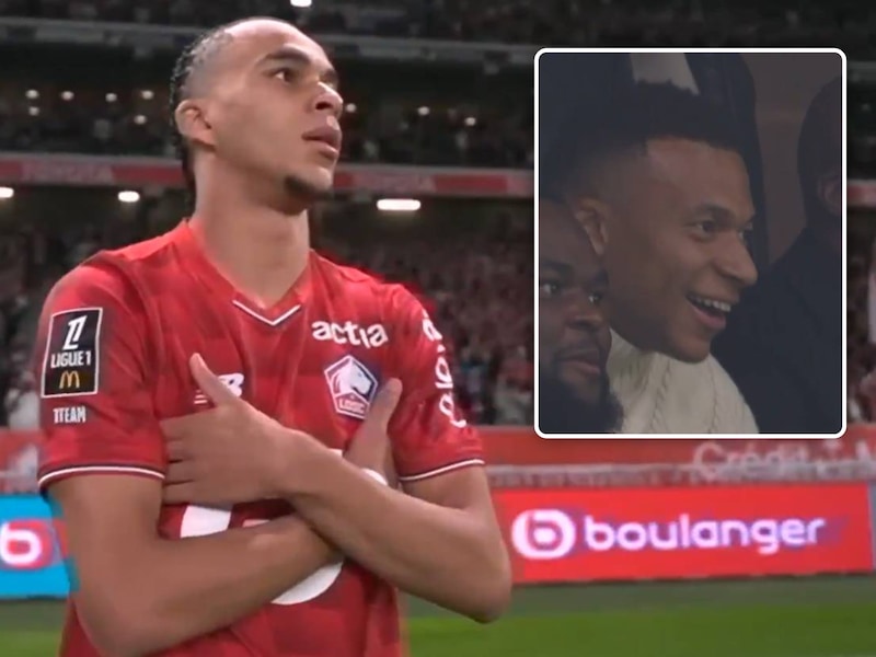 KIJK. Tot groot jolijt van Kylian: Ethan Mbappé bezorgt Lille punt tegen PSG... en viert zoals z’n grote broer