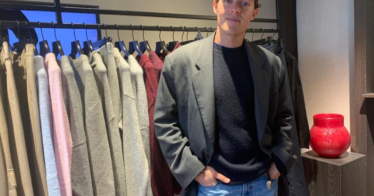 Topmodel Cesar Casier opent vaste modezaak in Knokke-Zoute: “Eindelijk ...