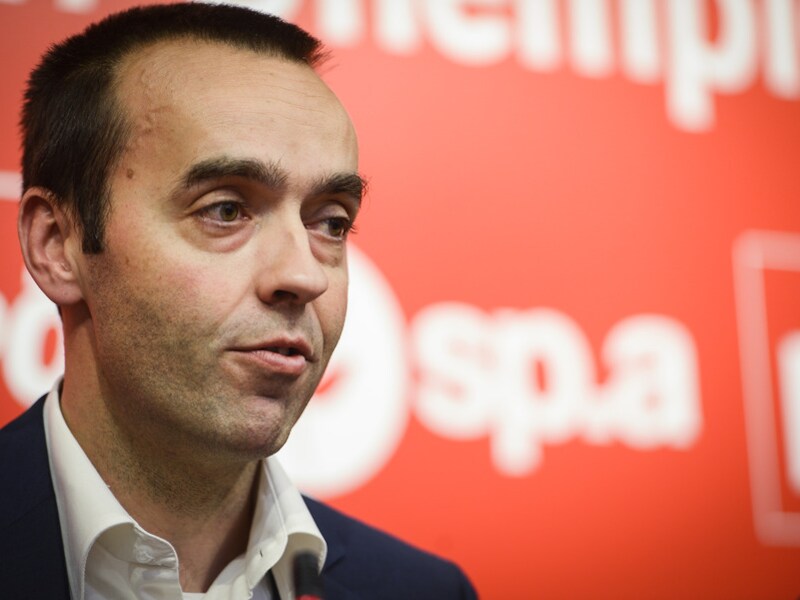 Sp.a-voorzitter Bruno Tobback.