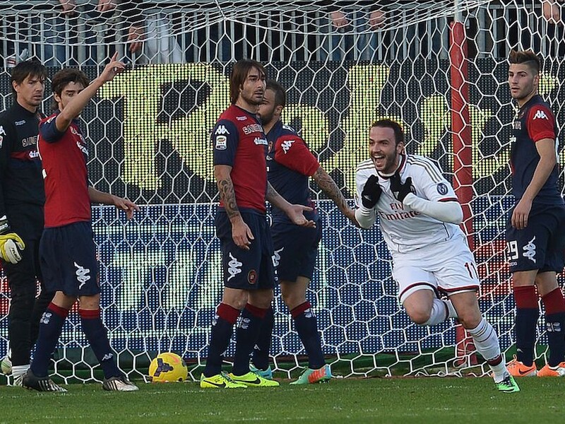 Pazzini bezorgt de rossoneri in extremis nog de winst.