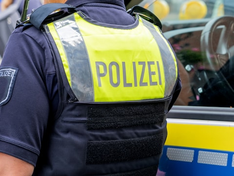 Illustratiebeeld van Duitse politie.