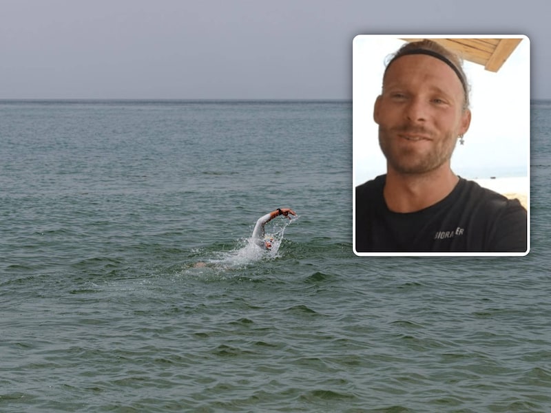 "De pijn in mijn mond was onverdraaglijk": hoe Matthieu Bonne 72 uur lang de zee en een gruwelijk zout-trauma wil overwinnen voor nieuw wereldrecord