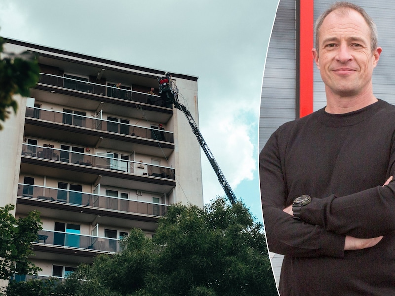 Brandpreventiespecialist Tim Renders geeft advies om je beter te beschermen tegen brand in een flatgebouw.