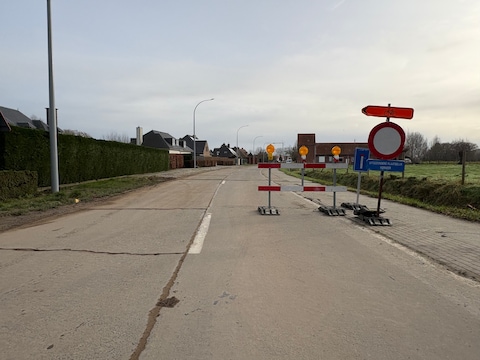 De Akkerstraat in Beernem.