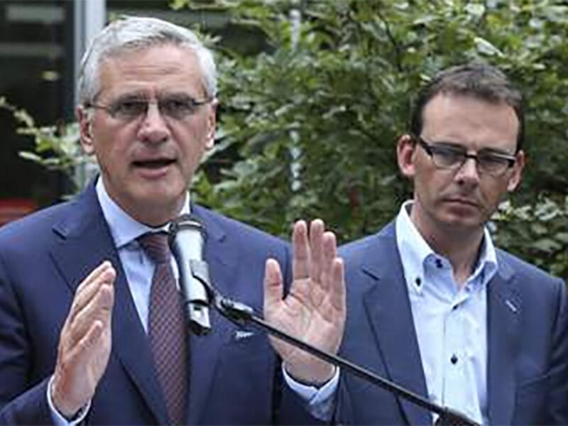 Kris Peeters en Wouter Beke
