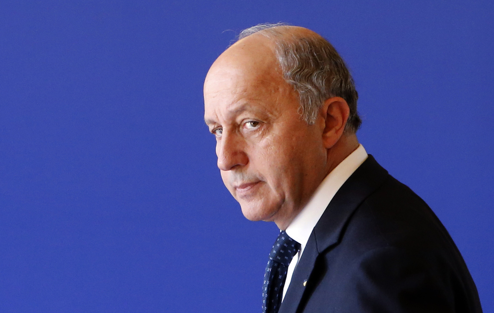 De Franse minister van Buitenlandse Zaken, Laurent Fabius.