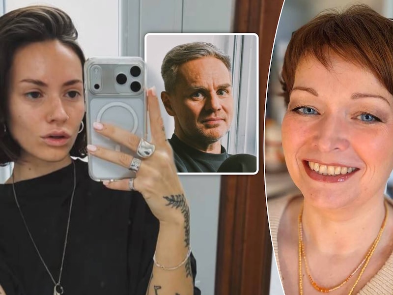 Links: Jitske Van de Veire. Ze liet op instagram weten dat ze geen contact meer heeft met haar vader Peter. Rechts: Therapeute Eva Verween die meer uitleg geeft over ouderverstoting.