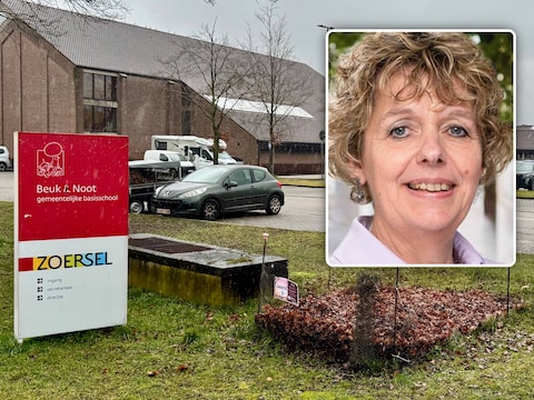 Archiefbeeld van basisschool Beuk & Noot in Sint-Antonius Zoersel. Inzet: burgemeester Katrien Schryvers 