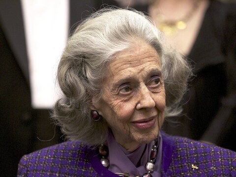 Koningin Fabiola.