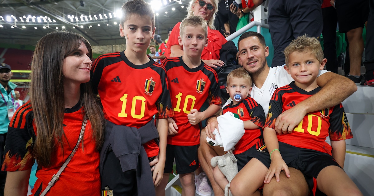 KIJK. Geen sportief geluk, wel gezinsgeluk: Rode Duivels vinden troost ...