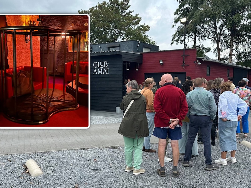 “Allee schatteke, kruip er eens in”: pak geïnteresseerden ontdekken swingersclub tijdens opendeurdag Club Amai
