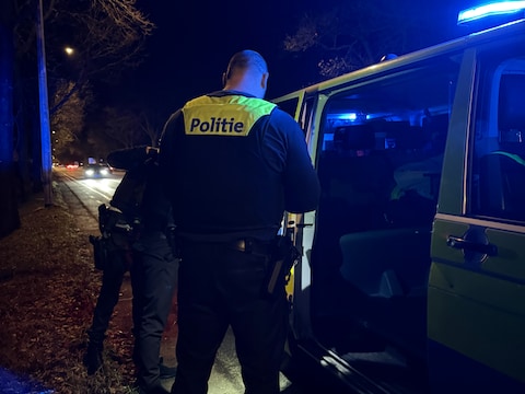 De politie kwam ter plaatse voor de nodige vaststellingen.