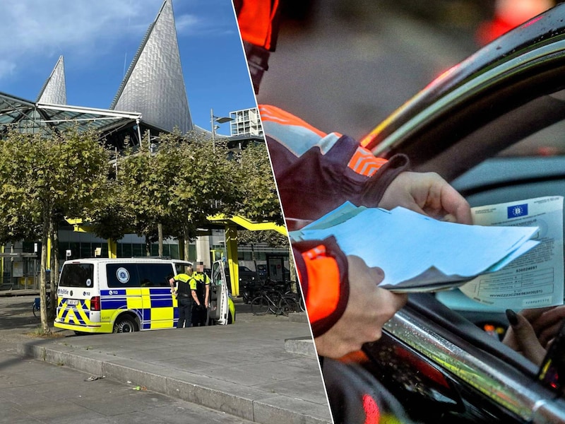 Tijdens de controle stelde de man zich verbaal agressief op. Daarvoor mocht hij zich vandaag verantwoorden in het justitiepaleis in Antwerpen.