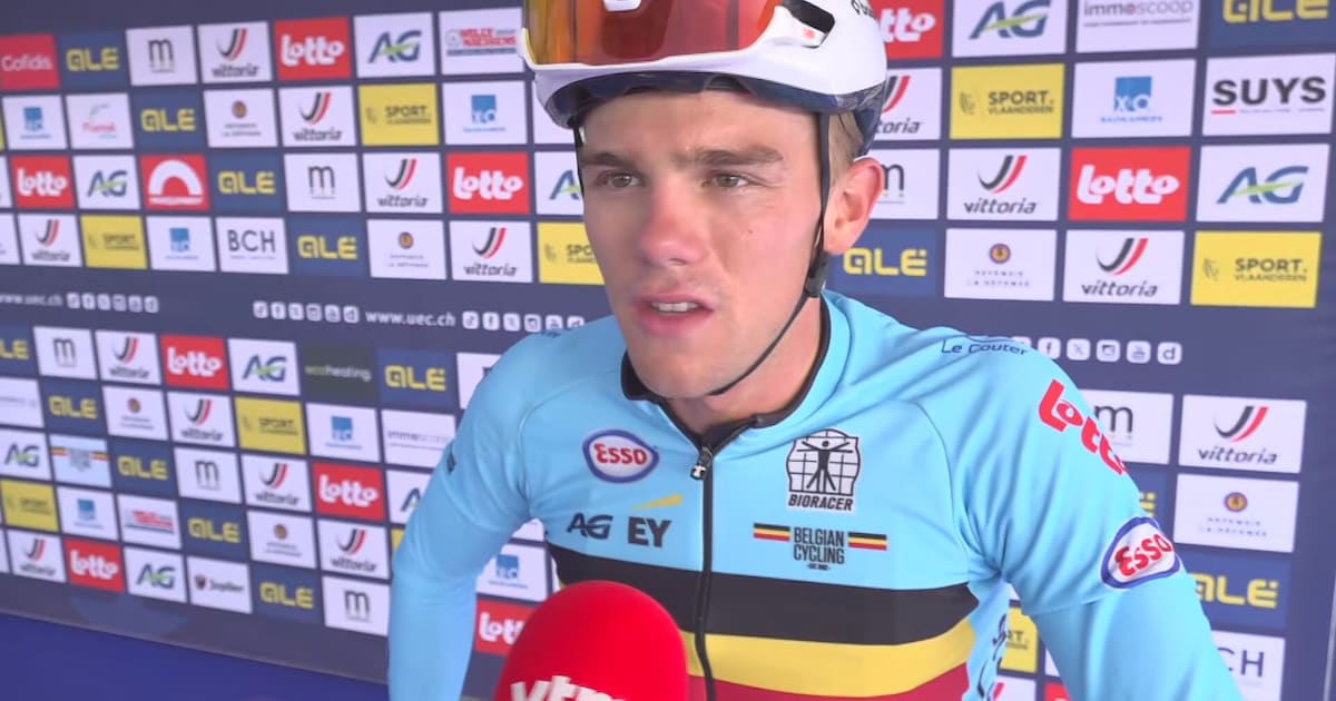 Opvallend voorzichtige Thibau Nys zegt dat het “heel moeilijk” wordt om EK te winnen: “Vecht nog teg