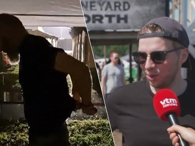 Van brandende zon naar stortregen op Graspop: “Binnen de minuut was iedereen doorweekt”