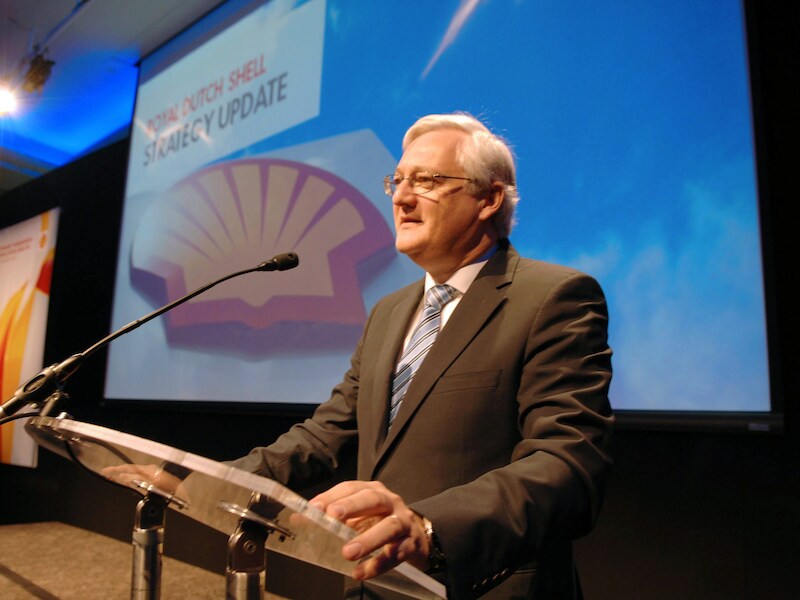Shell-topman Peter Voser.