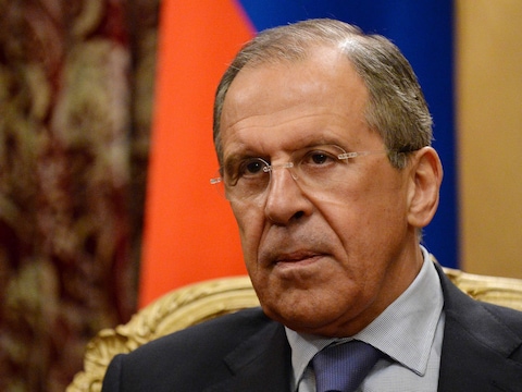 Minister Lavrov.