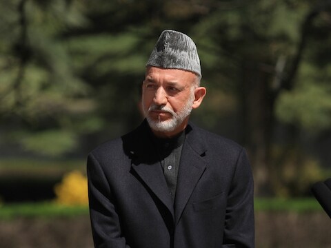Afghaans president Hamid Karzai.