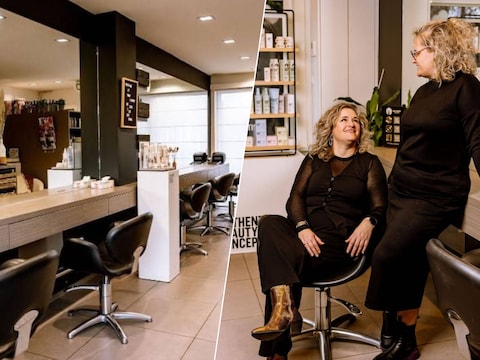 Kapsalon Knap Geknipt in Bevel/Veerle en Wendy 