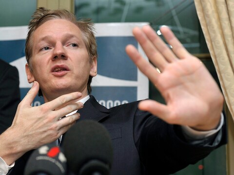 WikiLeaks-oprichter Julian Assange.