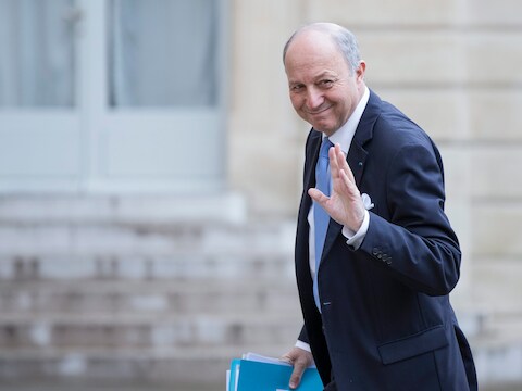 De Franse minister van Buitenlandse Zaken Laurent Fabius.