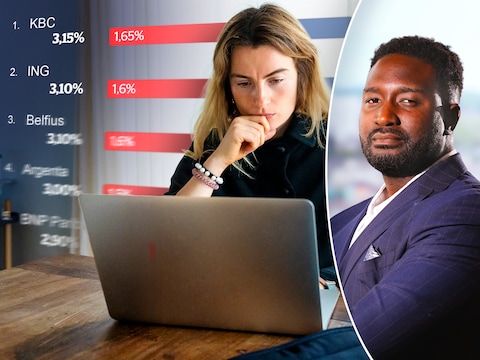  HLN-geldexpert Chris Sugira legt uit waarop je moet letten als je een spaarrekening bij KBC overweegt.
