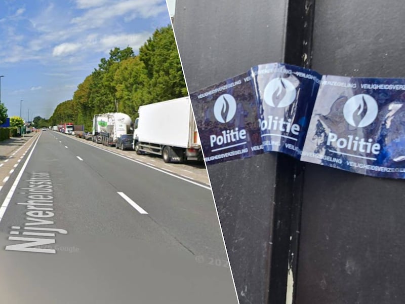 De politie viel binnen in het distributiecentrum van PPP, gelegen in de industriezone van Wommelgem. Het pand werd verzegeld.
