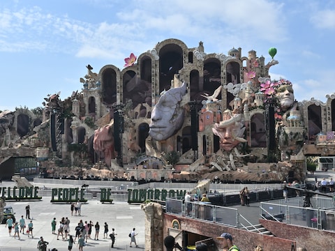 Het hoofdpodium van Tomorrowland 2026