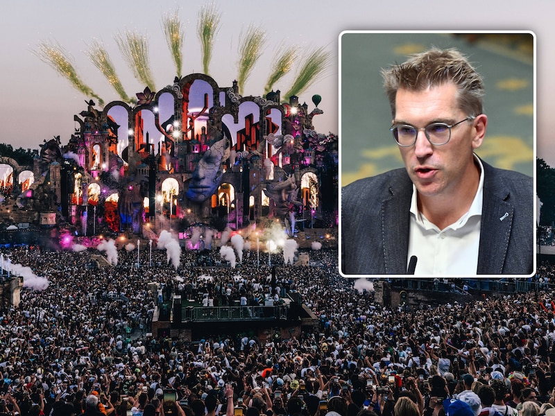 Kamerlid Franky Demon (rechts) wil dat élke medewerker die betrapt wordt met verdovende middelen meteen een festivalverbod krijgt.