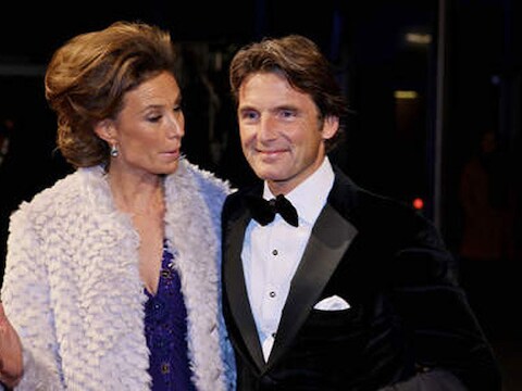 Prins Maurits en prinses Marilene.