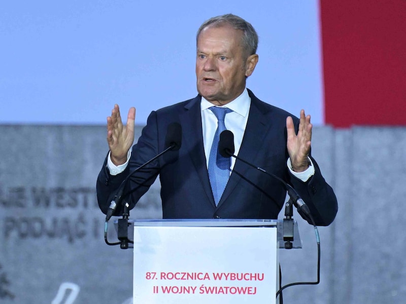 Poolse premier Donald Tusk: "Brand in dronefabriek was geval van sabotage"