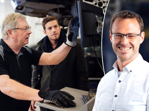 Vik Beullens, woordvoerder van de Federale Pensioendienst.