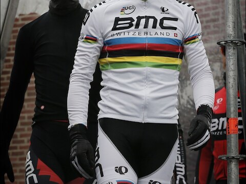 Grapjurken Gilbert en Phinney (r) doen niet mee in de Ronde