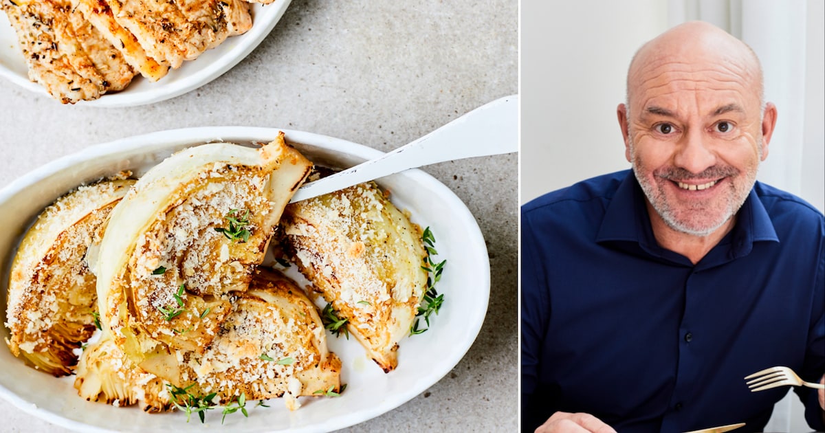 Witte kool in de oven met mosterd en spek | Eten | HLN.be