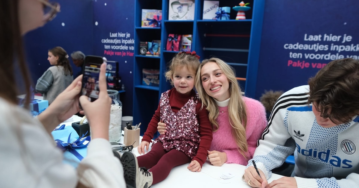 JOE-actie ‘Pakje van je Hart’ brengt Camille, Mathias Mesmans én heel wat fans naar K in Kortrijk: “