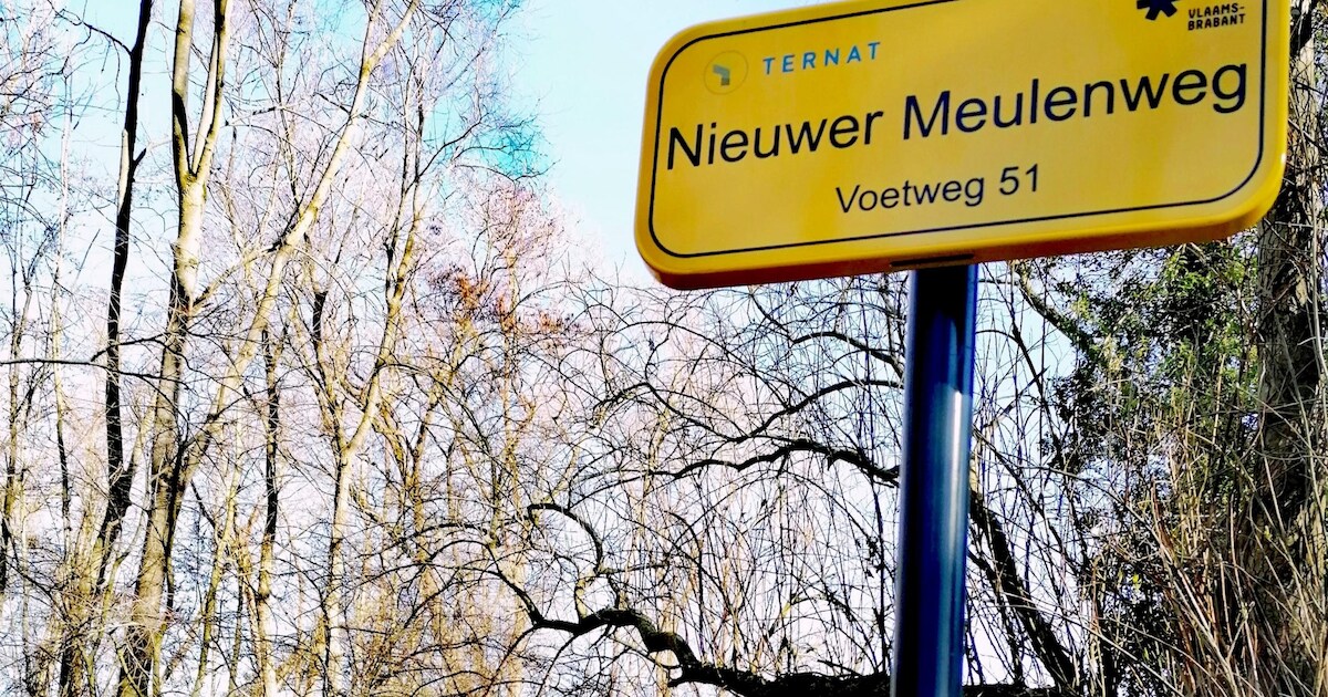 Ternat plaatst 201 naamborden bij trage wegen | Ternat | HLN.be