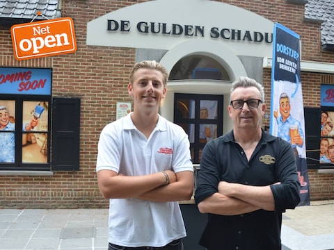 Matteo en Patrick D’Haese van Barwilly op de Heide in Waasmunster.