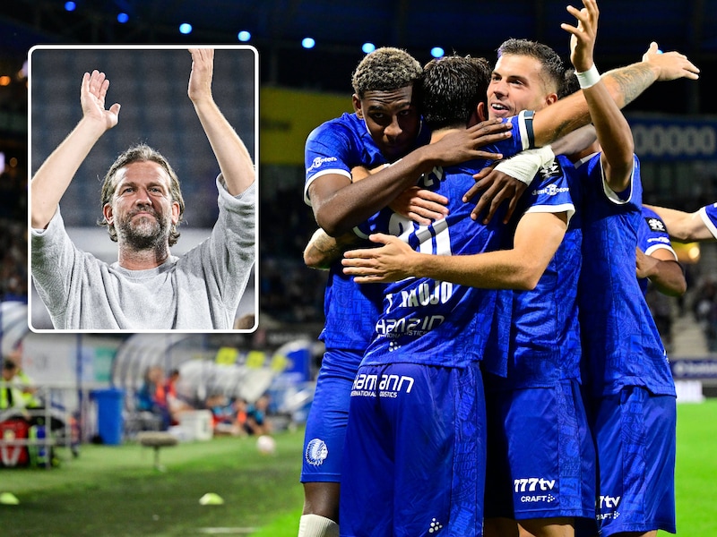 “Dit is een leermoment”: AA Gent-coach Rik De Mil tevreden met zege tegen OH Leuven en 12 op 12, al zag hij zijn ploeg “achteruit kruipen”