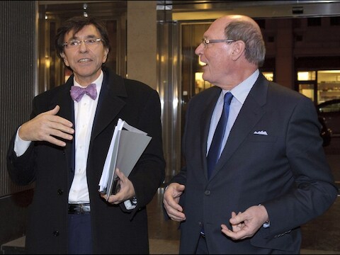 Premier Di Rupo bezoekt het VBO.