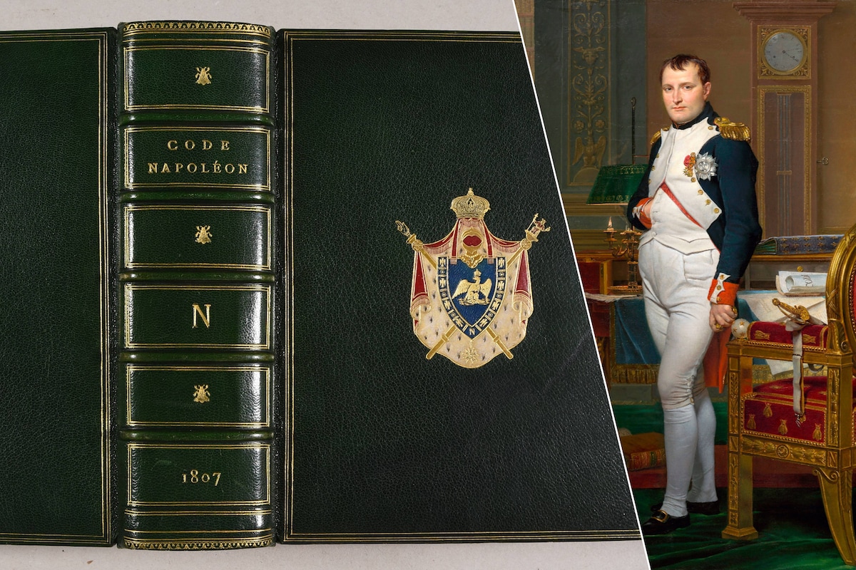 Uniek exemplaar van Code Napoléon wordt vandaag geveild: waardevol ...