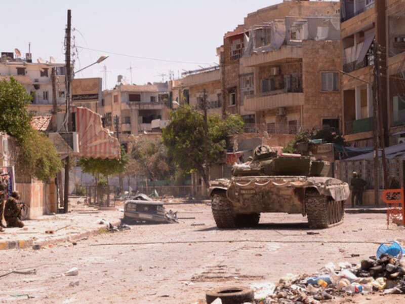 In Aleppo wordt al een tijd hevig gevochten. (archieffoto)